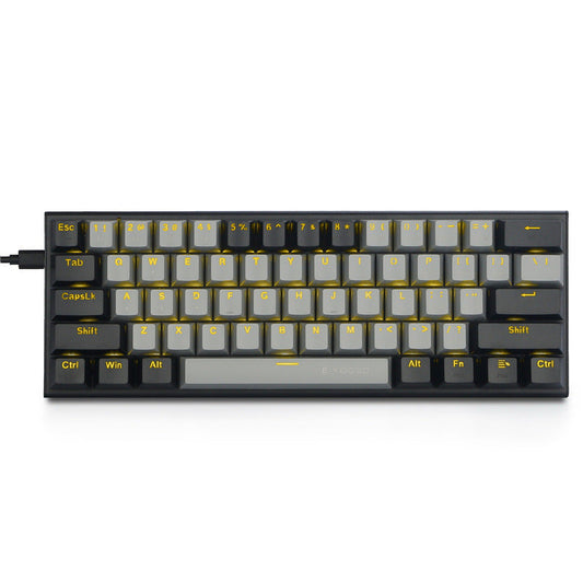 Dual-Tone Mechanical Keyboard Caps for Gaming PC with RGB Backlight