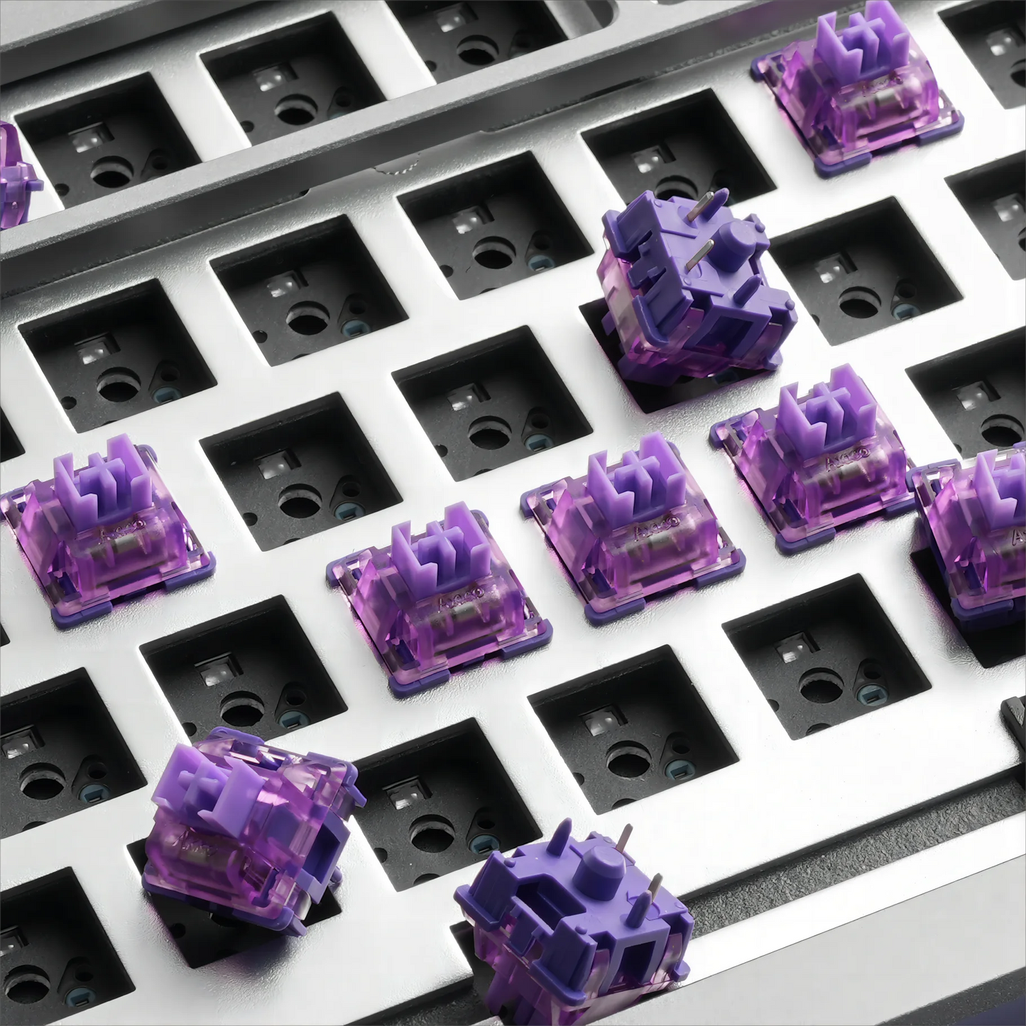 Akko V3 Pro Lavender Purple Switches 5 Pin 40gf Tactile Switch With