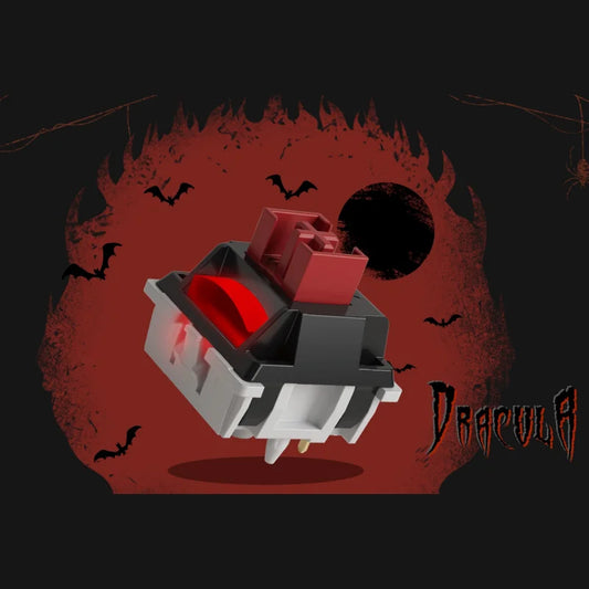 Akko Dracula Switch 35±5gf Linear Switch 5 Pins Hot swap Factory Lubed