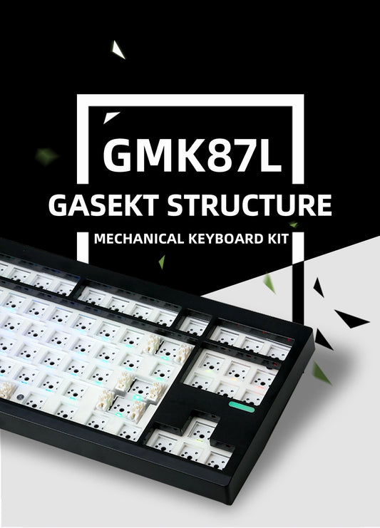 ZUOYA GMK87-L Mechanical Keyboard KIT 3-Mode Wireless Bluetooth Hot