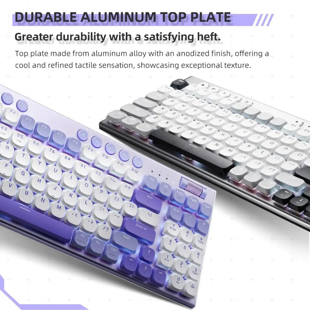 THUNDEROBOT K96 Wireless Mechanical Keyboard Low-profile Productivity