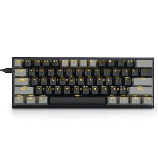 Dual-Tone Mechanical Keyboard Caps for Gaming PC with RGB Backlight