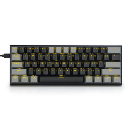 Dual-Tone Mechanical Keyboard Caps for Gaming PC with RGB Backlight