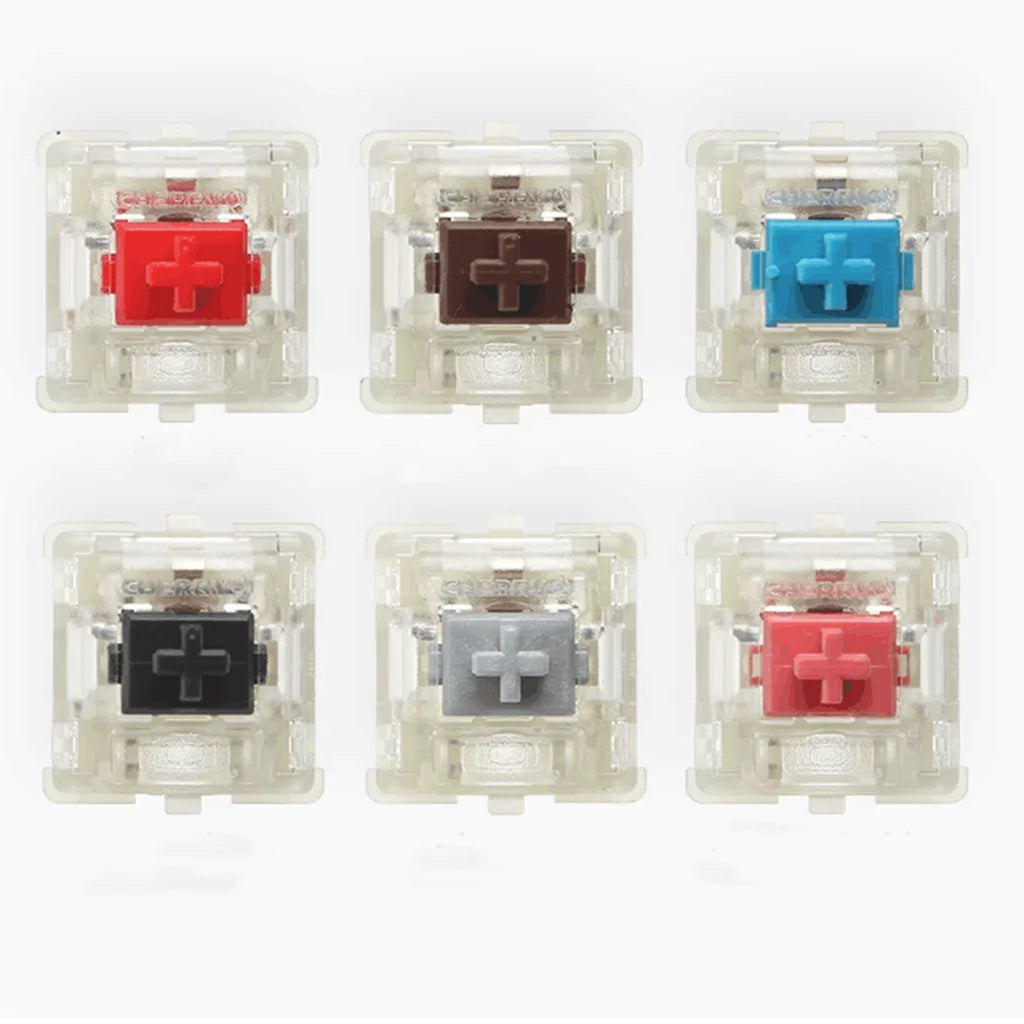 Original Brand NEW Cherry MX Mechanical Keyboard Switches Silver Red