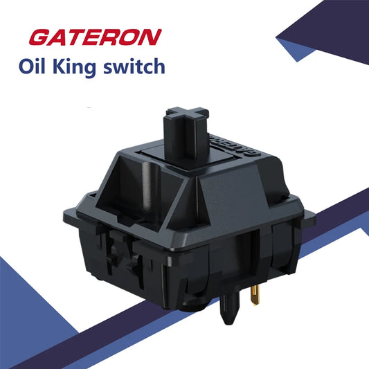 Gateron new oil king 2.0 switch three-layer pin self-lubricating