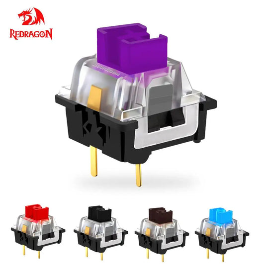 REDRAGON SMD RGB MX switch 3Pin Clicky Linear Tactile silent red blue