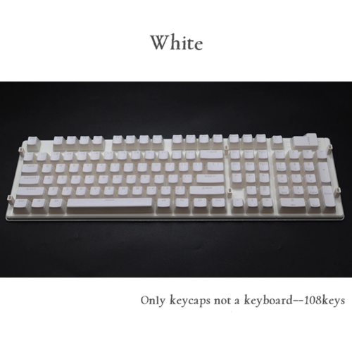 OEM Profile PBT Keycaps 108 Keys Pudding Keycap For Cherry MX Switch
