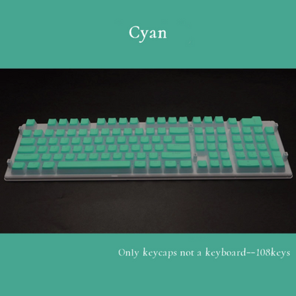 OEM Profile PBT Keycaps 108 Keys Pudding Keycap For Cherry MX Switch