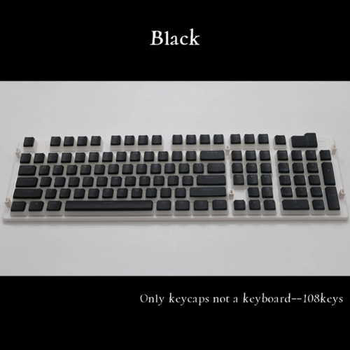 OEM Profile PBT Keycaps 108 Keys Pudding Keycap For Cherry MX Switch