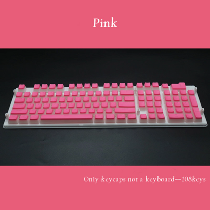 OEM Profile PBT Keycaps 108 Keys Pudding Keycap For Cherry MX Switch