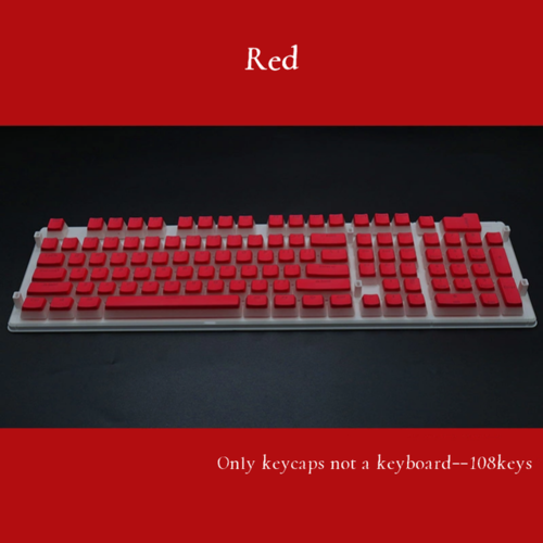 OEM Profile PBT Keycaps 108 Keys Pudding Keycap For Cherry MX Switch