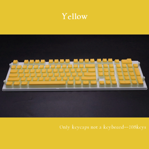 OEM Profile PBT Keycaps 108 Keys Pudding Keycap For Cherry MX Switch