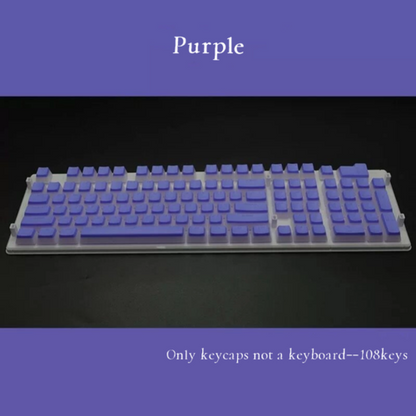 OEM Profile PBT Keycaps 108 Keys Pudding Keycap For Cherry MX Switch