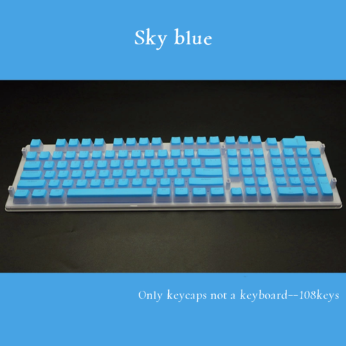 OEM Profile PBT Keycaps 108 Keys Pudding Keycap For Cherry MX Switch