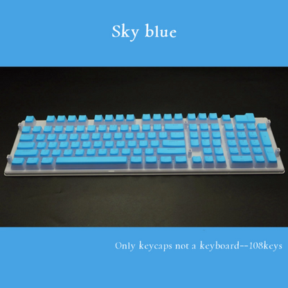 OEM Profile PBT Keycaps 108 Keys Pudding Keycap For Cherry MX Switch