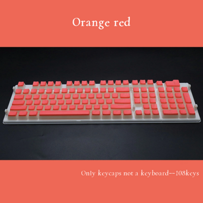 OEM Profile PBT Keycaps 108 Keys Pudding Keycap For Cherry MX Switch