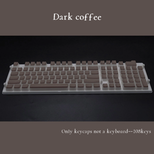 OEM Profile PBT Keycaps 108 Keys Pudding Keycap For Cherry MX Switch