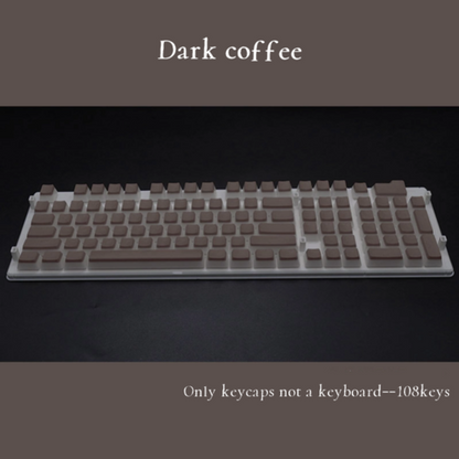 OEM Profile PBT Keycaps 108 Keys Pudding Keycap For Cherry MX Switch
