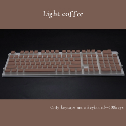 OEM Profile PBT Keycaps 108 Keys Pudding Keycap For Cherry MX Switch