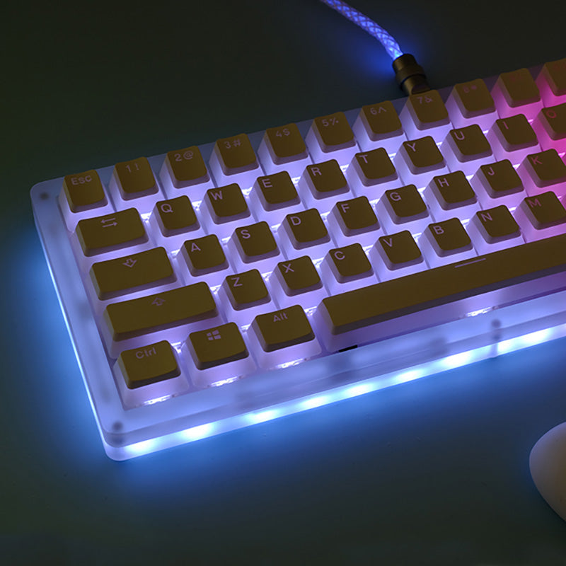 OEM Profile PBT Keycaps 108 Keys Pudding Keycap For Cherry MX Switch