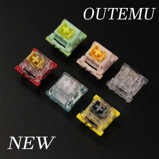 Outemu Switches Mechanical Keyboard Switch 3pin Silent Clicky Linear