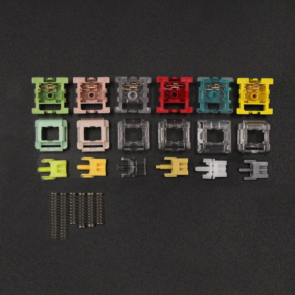 Outemu Switches Mechanical Keyboard Switch 3pin Silent Clicky Linear