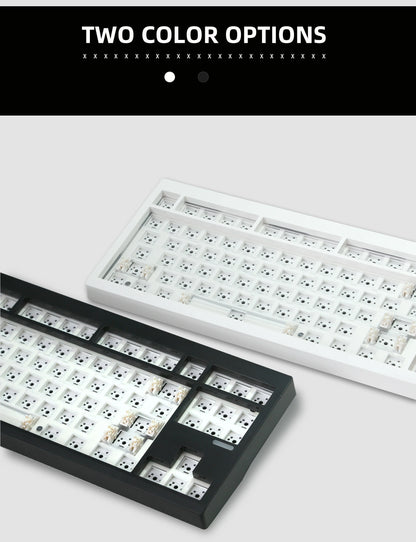 ZUOYA GMK87-L Mechanical Keyboard KIT 3-Mode Wireless Bluetooth Hot