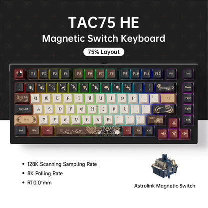AKKO TAC75 HE Magnetic Switch Keyboard 75% Gaming Keyboards Rapid