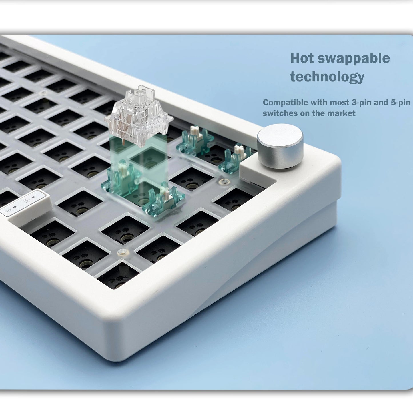 GMK67 65% Gasket Bluetooth 2.4G Wireless Hot-swappable Customized
