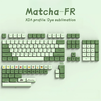 FR Keycaps PBT XDA Keycap For Cherry MX Switch Gaming Mechanical