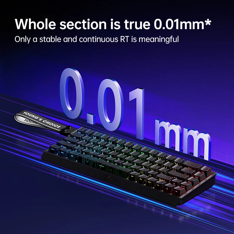 ACE60 Pro MCHOSE ACE68 Magnetic Keyboard Wired Mechanical for Gaming