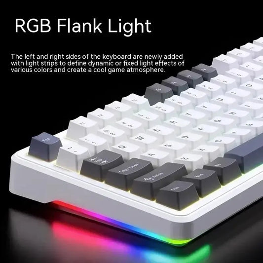 AULA F87 Pro Mechanical Keyboard 2.4g/Usb/Bluetooth Tri Mode Wireless