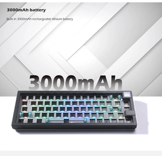 ZUOYA GMK67-S Gaming Mechanical Keyboard KIT Wireless Bluetooth