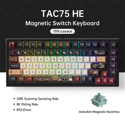 AKKO TAC75 HE Magnetic Switch Keyboard 75% Gaming Keyboards Rapid