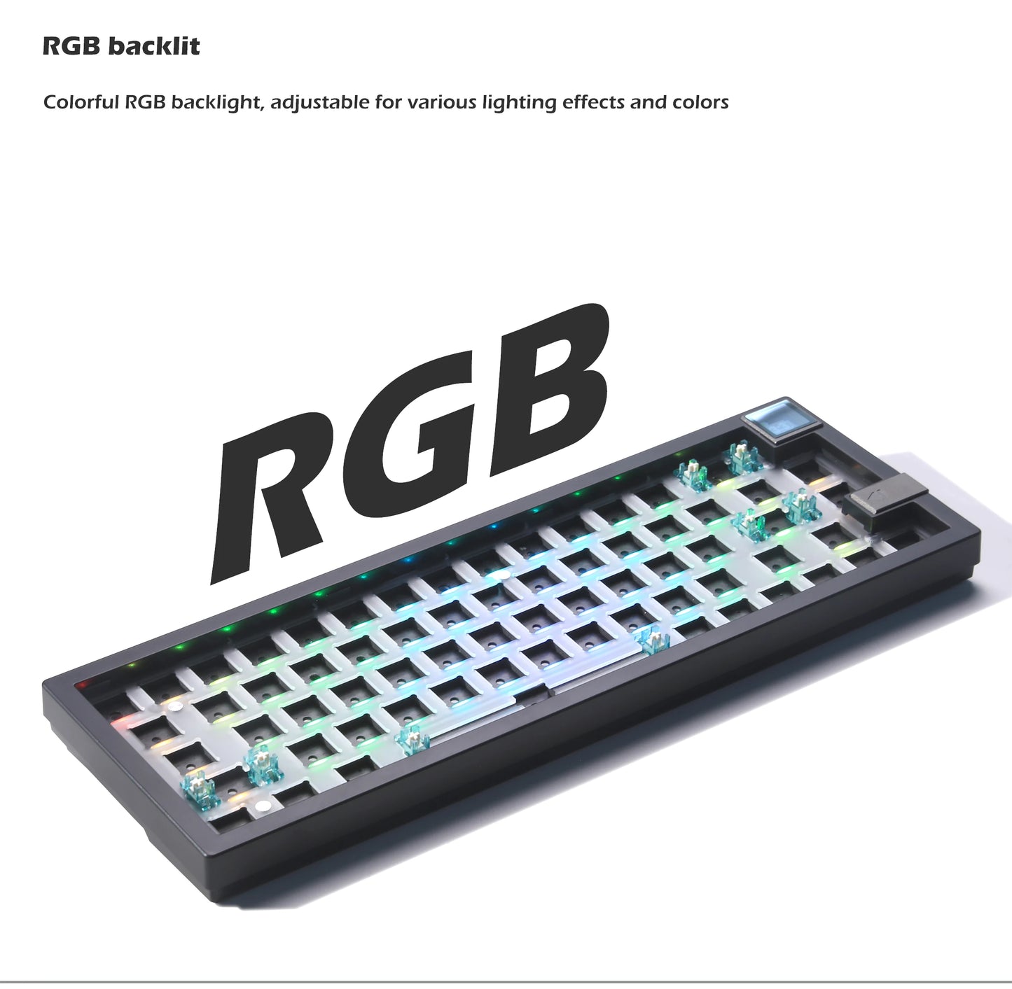 ZUOYA GMK67-S Gaming Mechanical Keyboard KIT Wireless Bluetooth
