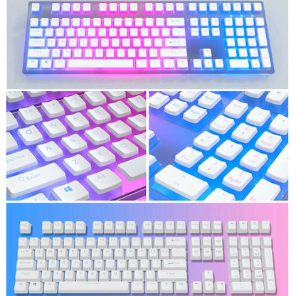 129Keys Keyboard Keycap OEM Profile PBT Material Key Cap for Mx Hot