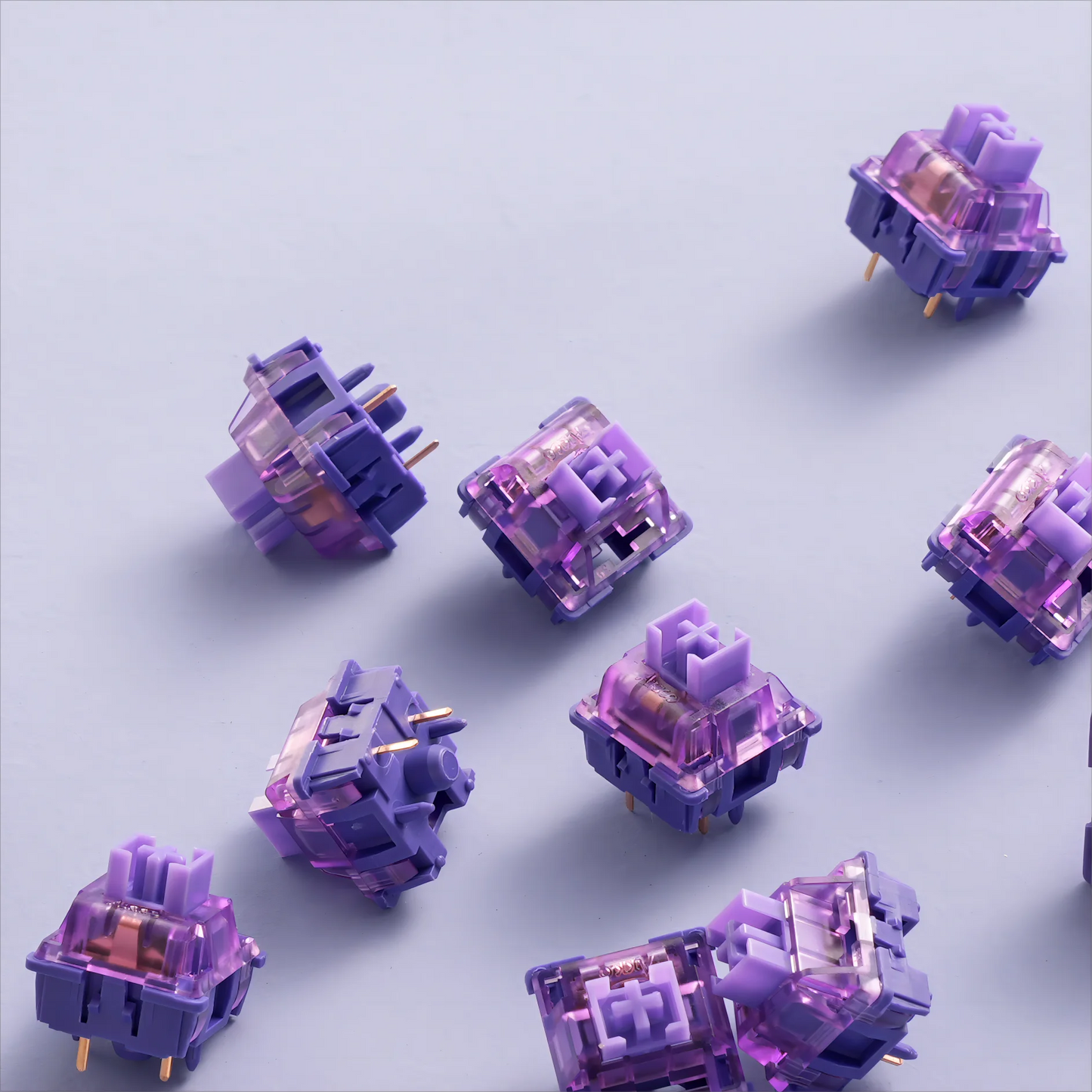 Akko V3 Pro Lavender Purple Switches 5 Pin 40gf Tactile Switch With