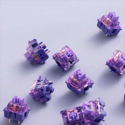 Akko V3 Pro Lavender Purple Switches 5 Pin 40gf Tactile Switch With