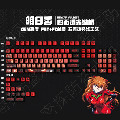 New Eva Rebuild Of Evangelion Anime Figure Four Sided Side Transparent