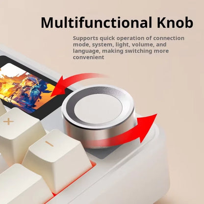 AULA F108 Pro Bluetooth 2.4G wired three-mode connection mechanical