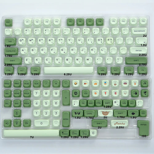 KBDiy KOA Profile Keycap GMK Style Retro 9009 Theme PBT Keycaps For