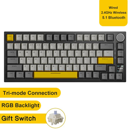 Ajazz AK820/AK820Pro Gaming Mechanical Keyboard Bluetooth