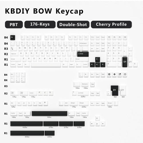 KBDiy GMK Keycap Double Shot GMK Olivia Shoko Jamon WOB Red Samurai