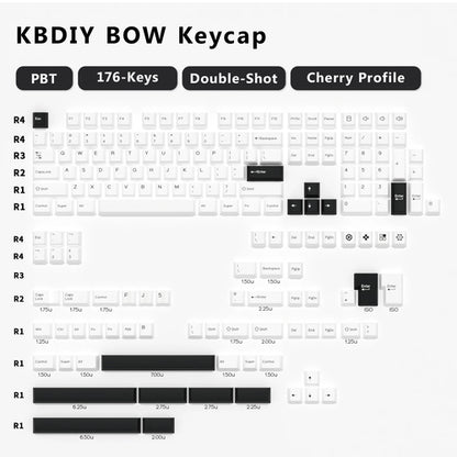 KBDiy GMK Keycap Double Shot GMK Olivia Shoko Jamon WOB Red Samurai