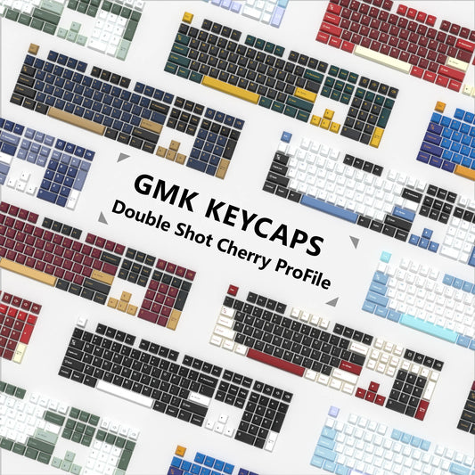 KBDiy GMK Keycap Double Shot GMK Olivia Shoko Jamon WOB Red Samurai