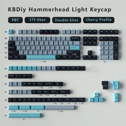 KBDiy GMK Keycap Double Shot GMK Olivia Shoko Jamon WOB Red Samurai
