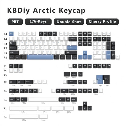 KBDiy GMK Keycap Double Shot GMK Olivia Shoko Jamon WOB Red Samurai