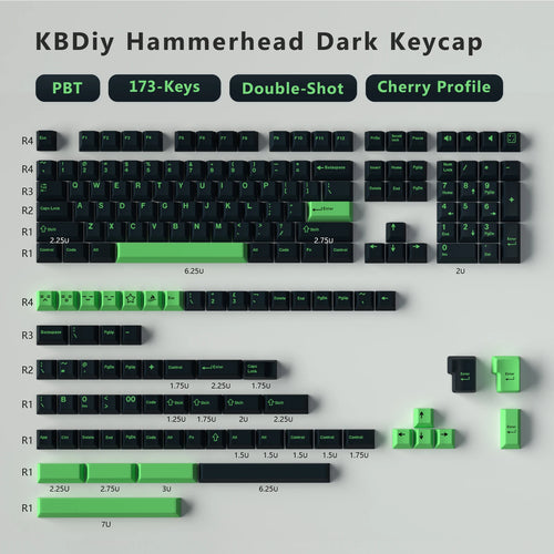 KBDiy GMK Keycap Double Shot GMK Olivia Shoko Jamon WOB Red Samurai