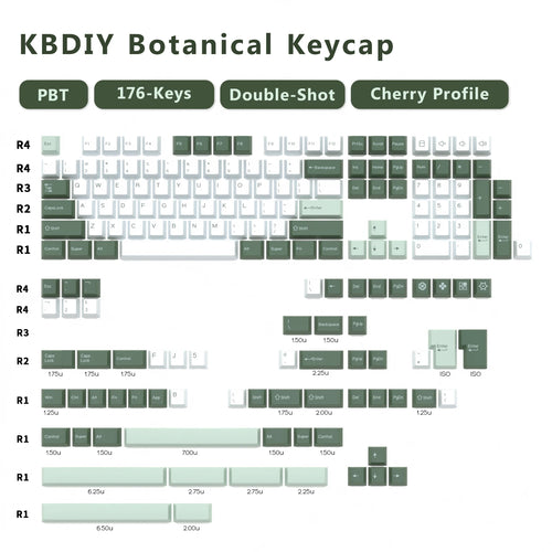 KBDiy GMK Keycap Double Shot GMK Olivia Shoko Jamon WOB Red Samurai