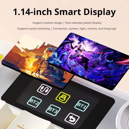 AULA F108 Pro Bluetooth 2.4G wired three-mode connection mechanical
